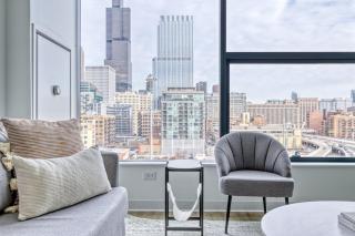 W Loop 2BR w Gym Pool in heart of Greektown CHI-534 - 8