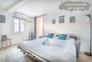 Sainte Baume - Patio - Linge de qualité - Fibre - Confort - Cœur de Ville - 6