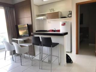 Flat 123 - Veredas - 300 metros Hot Park - Vista Piscina - 3