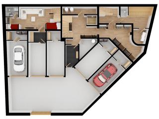 Duplex spacieux pour 14 pers. avec sauna, terrasse et parking, au pied des pistes - Méribel Village - FR-1-566-11 - Les Allues - 2