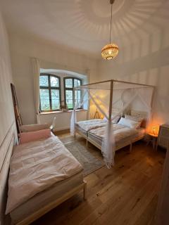 Ferienwohnung Hortensie Rittergut Schloss Zehista Gutshaus - 8