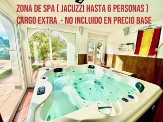 Casa 3 habitaciones con Piscina de temporada compartida con dos estudios - - Jacuzzi Spa Consultar - Trassierra - 8km de Córdoba -- TrassierraRooms - Córdoba - 6