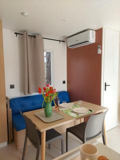 Spacieux mobilhome climatisé 4 P au GRAU du Roi en Camargue - Le Grau-du-Roi - 6
