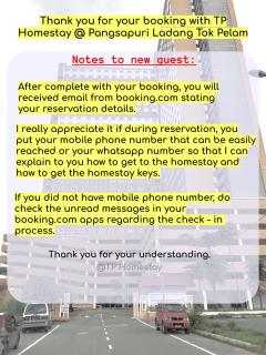 TP Homestay, Pangsapuri Ldg Tok Pelam - Kuala Terengganu - 1
