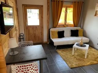 Chalet 2 personnes avec jacuzzi et piscine saisonnière partagée - Corcieux - 5