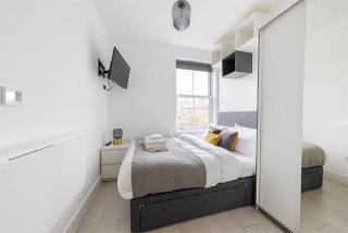 London Double Bedroom Hotel In Tufnell Park With WiFi - London - 8