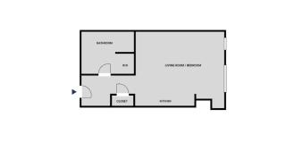 First Hill Studio w Gym Coworking SEA-443 - 1