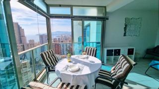 Skyline 14 Large and sunny all-day balcony with stunning sea views - Benidorm - 0