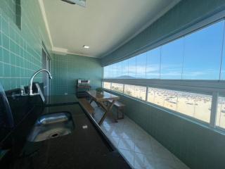 Apartamento Guilhermina de frente para o mar - Praia Grande - 3