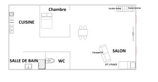 Cœur de ville, T2, rue piétonne, Digne les Bains - Digne-Les-Bains - 5