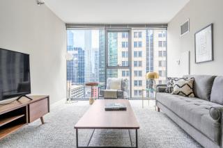 Loop 1BR w Pool Gym nr Financial District CHI-261 - 0