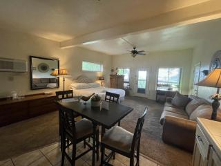 SU13, King Studio with kitchenette, lakeview and dining area Hotel Room - 7