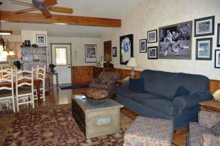 C14, Two bedroom, two bath, log-sided, luxury Harbor North cottage overlooking the lake, cottage - Mount Ida - 9