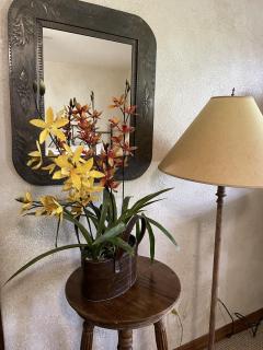 C8, Two bedroom, two bath log-sided, lake view luxury cottage with hot tub cottage - Mount Ida - 1