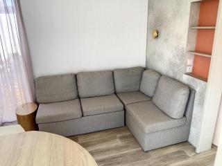Mobil-home tout confort, 6 pers, 3 ch, 2 sdb, piscine chauffée, 200m plage, centre-ville - FR-1-361A-11 - Jullouville-les-Pins - 6