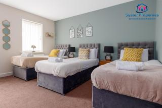 Syster Properties Quiet Leicester Stay with Free Parking LE3 Area Glen View - 1