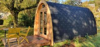 Cabane 2/3 pers au Camping les Patis - Nazelles - 2