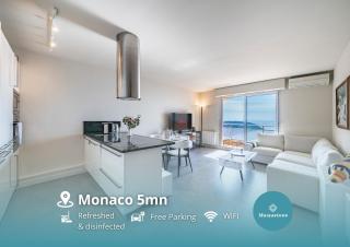 Baie Roquebrune, Balcon Vue Mer, Parking Gratuit - AO - Roquebrune-Cap-Martin - 0