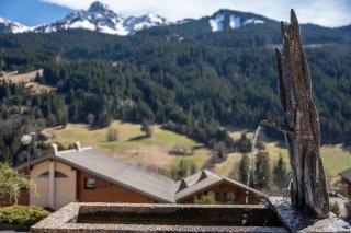 Au Chalet Le Péry, vue sur le Mont de Grange - Abondance - 2