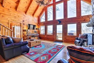 Smoky Mountain Cabin Rental with Hot Tub and Fire Pit! - Bryson City - 0