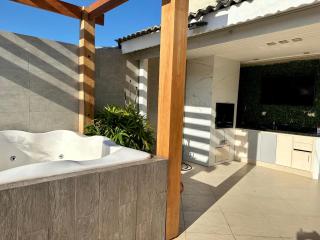 Cobertura de 3 quartos com hidromassagem e vista do por-do-sol - Guarujá - 5