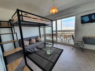 Studio lumineux avec loggia, TV, lave-linge à 2 pas de la plage - FR-1-224C-135 - Saint-Hilaire-de-Riez - 9