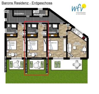 Barons Residenz Ferienwohnung 2 - Borkum - 3