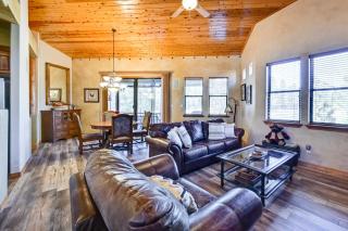 Hike, Swim, Relax: Show Low Resort Cabin w/ Deck - 4