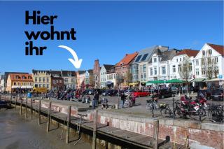 smør I Skandi-Style im Speicher I 1 Min zum Hafen - Husum - 7