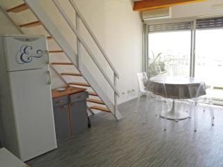 Appartement climatisé avec mezzanine, terrasse et parking, à 200m des plages, animaux admis - FR-1-338-123 - Sète - 3