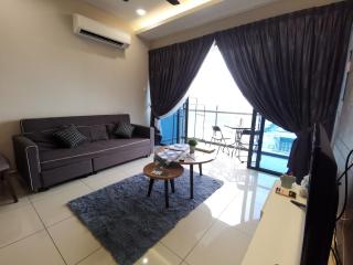 Atlantis 4-6pax Superb City View l Wifi l 5min to Town - 3