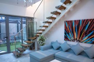 Masdar City Mirage Oasis 2BR Duplex with Pool Access - Al Qurayyah - 1
