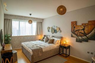 Your Perfect Retreat Stunning Cozy 1BR with Beach Access in Al Raha - Abu Dhabi - 1