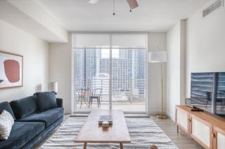 Brickell 1br w gym pool wd nr city center MIA-69 - Miami - 0