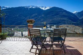 Panoramic Apartment Italian Alps Valtellina near Sondrio, Tirano - Poggiridenti - 0