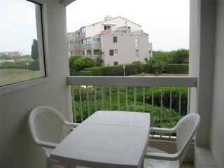 Saint-Cyprien: T2 cabine rénové 6 pers, piscine, parking, à 100m de la plage - FR-1-106-80 - 6