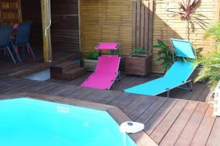 Bungalow Belvu 2chb - piscine personnelle - Le Marin - 5