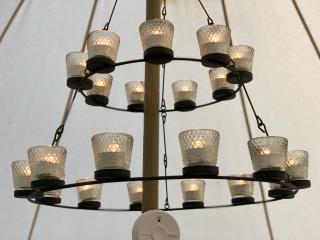 Home Farm Radnage Glamping Bell Tent 5, with Log Burner and Fire Pit - High Wycombe - 1