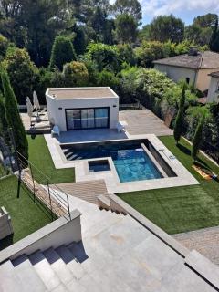 VILLA CALIFORNIENNE with Spa, cinema, jacuzzi & pool in Mougins - Mougins - 9