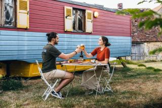 Manoir du Bois Joly - Roulotte Art Déco - 7
