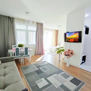 9 ЖК BRAUN уютные апартаменты напротив ТРЦ Mega Alma-Ata по Розыбакиеваа - 3