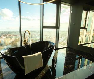 Wanna na 20 piętrze, City View, Hanza Tower - Stettino - 8