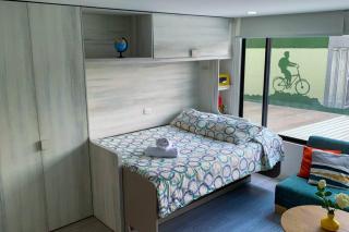 APTOTIV209 - Espectacular aparta estudio tipo loft - Chapinero - Wifi - TV - 7