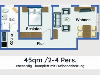 Der Fuchsbau - Fewo LePetit - im sonnigen Harz - Hunde willkommen - 100m bis zum Wald - FREE WLAN - Bad Sachsa - 2