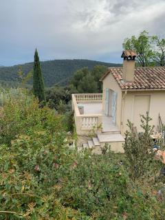 Magnificent villa very quiet, swimming pool, greenery, fenced garden, spectacular view - Claviers - 3