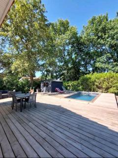 Maison au calme avec piscine - Carcans - 4