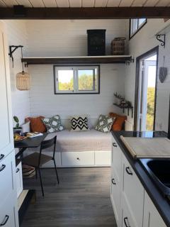 Tinyhouse Luna with AC, BBQ and beautiful view - La Vegueta - 6