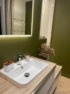 Les Hortensias Chambre indépendante avec sdb et toilettes privées dans une maison en forêt proche du golf et de la plage Entree indépendante avec acces privé - 4