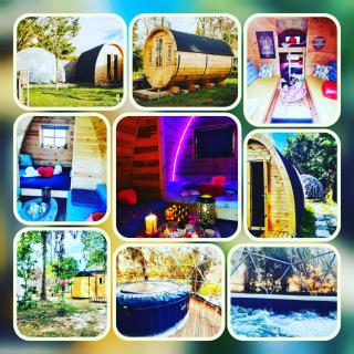 sublime tonneau avec spa sous bulle privatif - Lanthenay - 3
