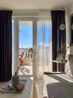 Charming Apartment in Zaton + Terrace - Zaton - 7